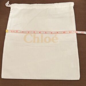 Chloe Cream Drawstring Dust Bag
